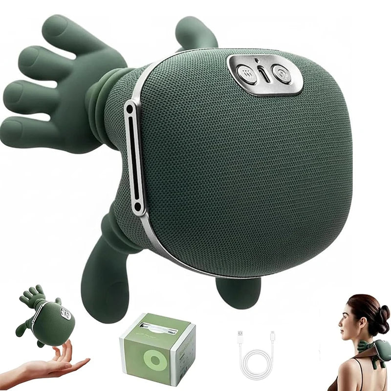 Masajeador Eléctrico Cervical y de Hombros con Calor.